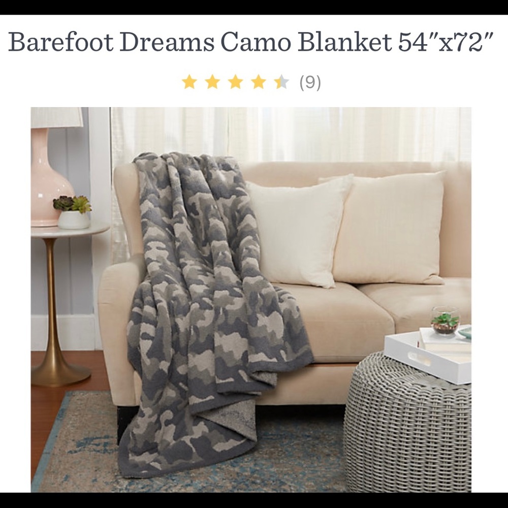 Camo Barefoot Dreams Blanket